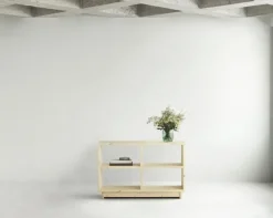 Normann Copenhagen Plank bookcase, medium, UV lacquered pine