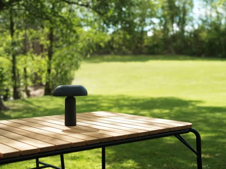 Normann Copenhagen Porta portable table lamp, green