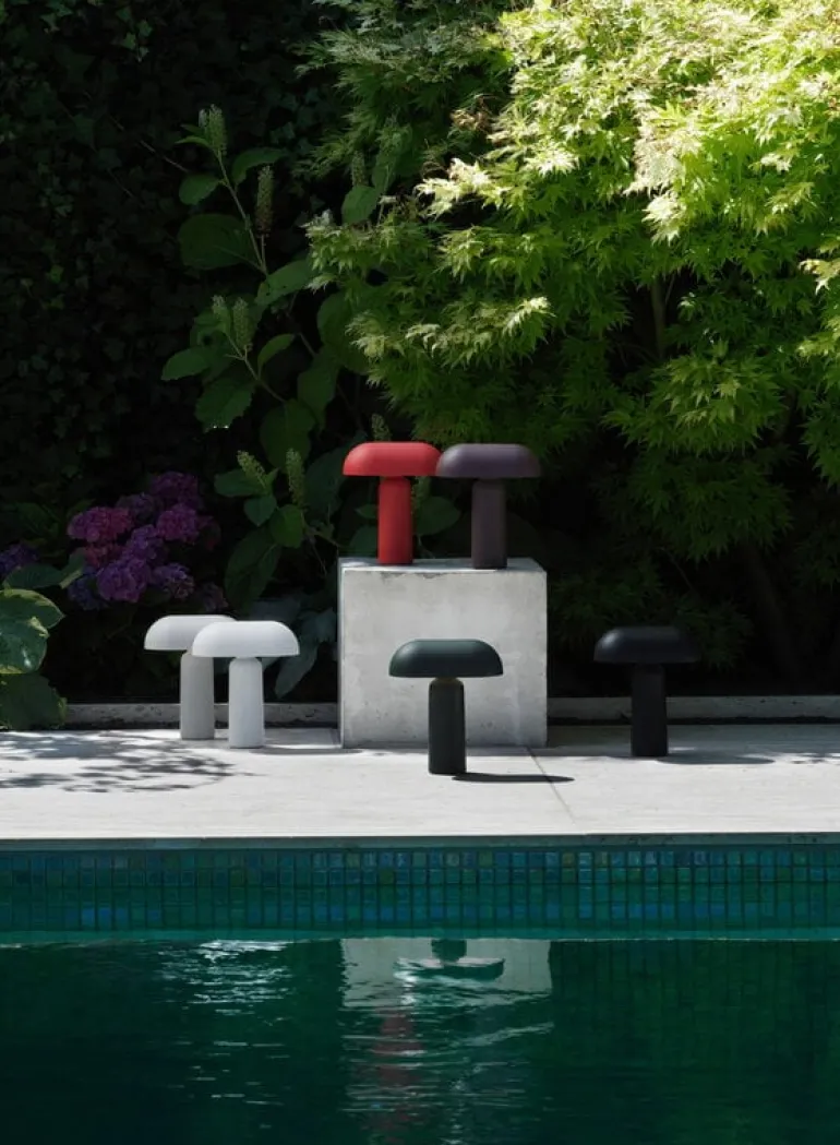 Normann Copenhagen Porta portable table lamp, green