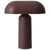 Normann Copenhagen Porta portable table lamp, brown