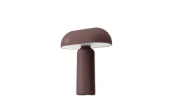 Normann Copenhagen Porta portable table lamp, brown