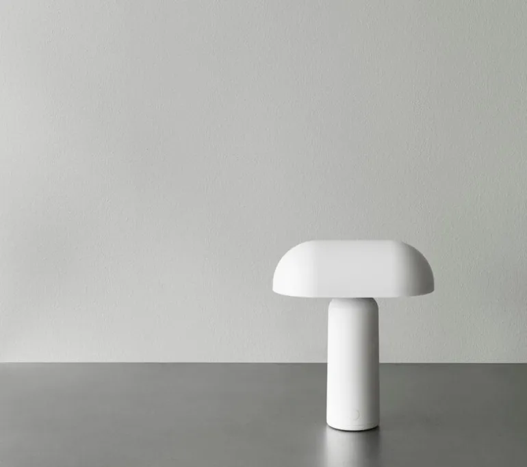 Normann Copenhagen Porta portable table lamp, white