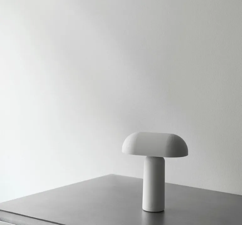 Normann Copenhagen Porta portable table lamp, white