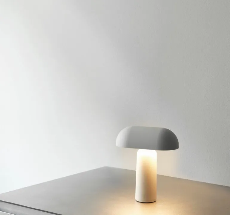 Normann Copenhagen Porta portable table lamp, white