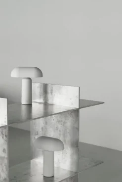 Normann Copenhagen Porta portable table lamp, white