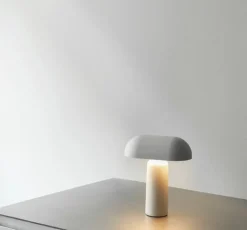Normann Copenhagen Porta portable table lamp, white