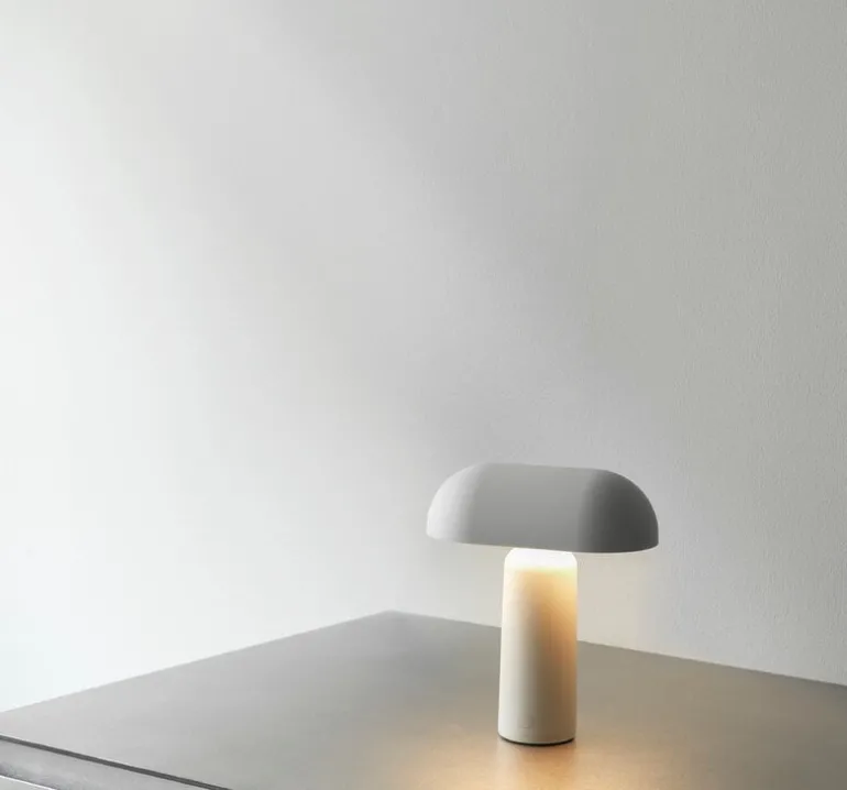 Normann Copenhagen Porta portable table lamp, white