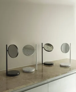 Normann Copenhagen Pose table mirror, black