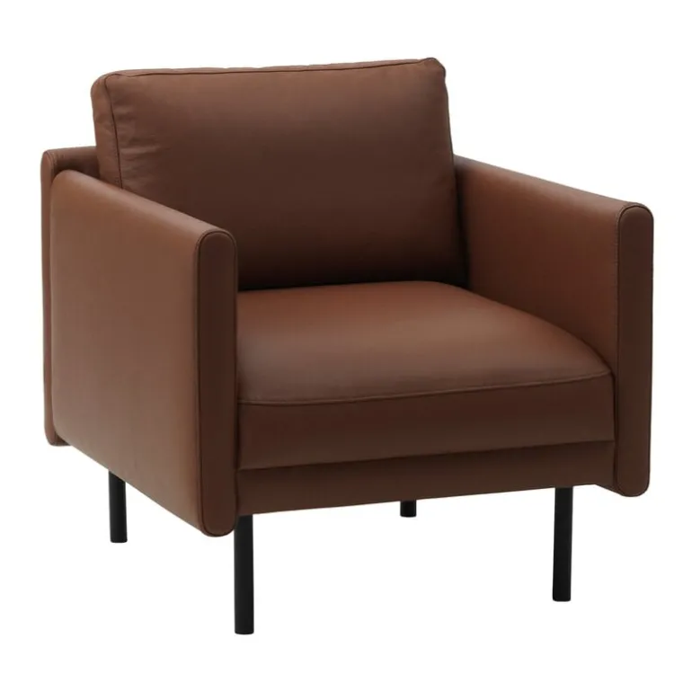 Normann Copenhagen Rar armchair, cognac Omaha leather