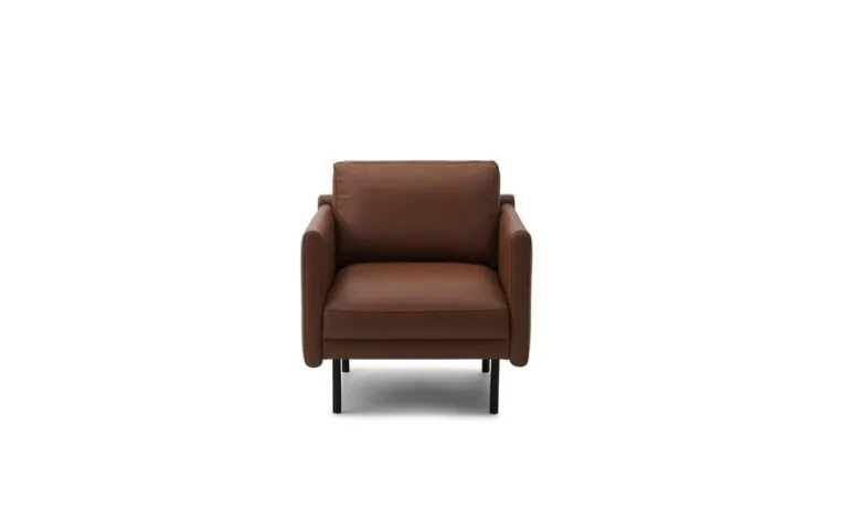 Normann Copenhagen Rar armchair, cognac Omaha leather