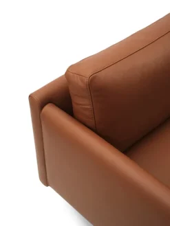 Normann Copenhagen Rar armchair, cognac Omaha leather