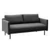 Normann Copenhagen Rar 2-seater sofa, Re-born dark grey