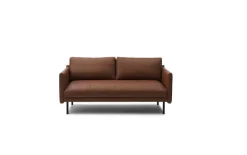 Normann Copenhagen Rar 2-seater sofa, cognac Omaha leather