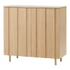 Normann Copenhagen Rib cabinet, 98,5 cm, oak