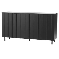 Normann Copenhagen Rib sideboard, 159 cm, soft black
