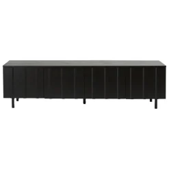 Normann Copenhagen Rib sideboard, low, 175 cm, soft black