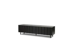 Normann Copenhagen Rib sideboard, low, 175 cm, soft black