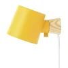 Normann Copenhagen Rise wall lamp, yellow