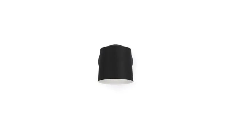 Normann Copenhagen Rise wall lamp, hardwired, black