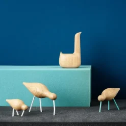 Normann Copenhagen Shorebird, large, black legs