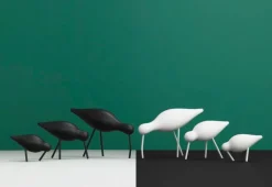Normann Copenhagen Shorebird, small, white
