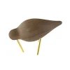 Normann Copenhagen Shorebird, small, walnut - brass