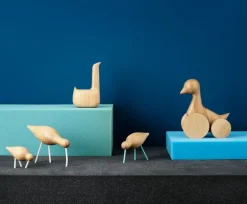 Normann Copenhagen Shorebird, large, white legs