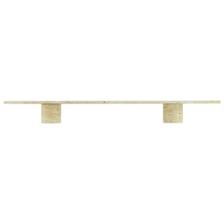 Normann Copenhagen Sten shelf, 120 cm, travertine