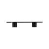 Normann Copenhagen Sten shelf, 80 cm, black marble