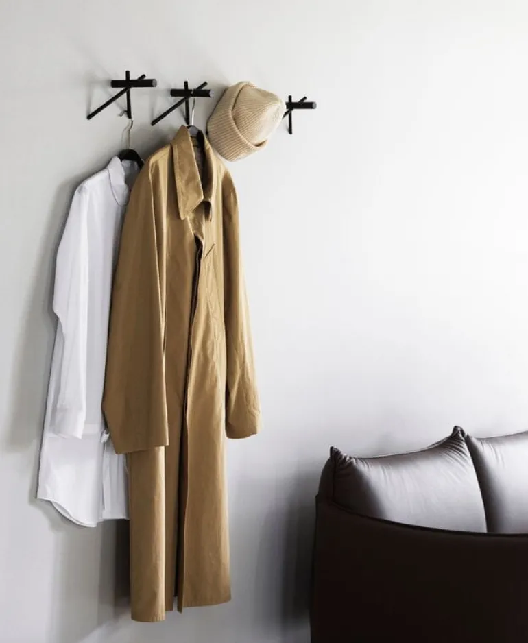 Normann Copenhagen Sticks hooks 2 pcs, black