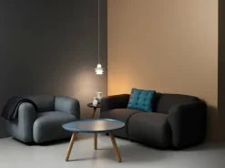 Normann Copenhagen Tablo table small, matt black