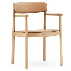 Normann Copenhagen Timb armchair, tan - Ultra leather camel