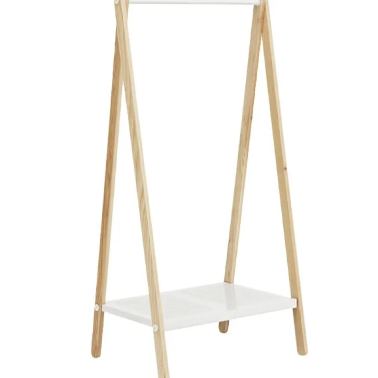 Normann Copenhagen Toj clothes rack, small, white - ash
