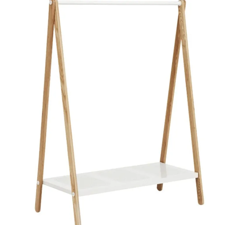 Normann Copenhagen Toj clothes rack, large, white - ash