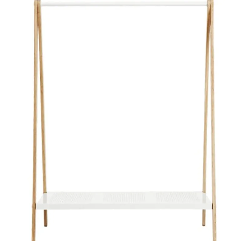 Normann Copenhagen Toj clothes rack, large, white - ash