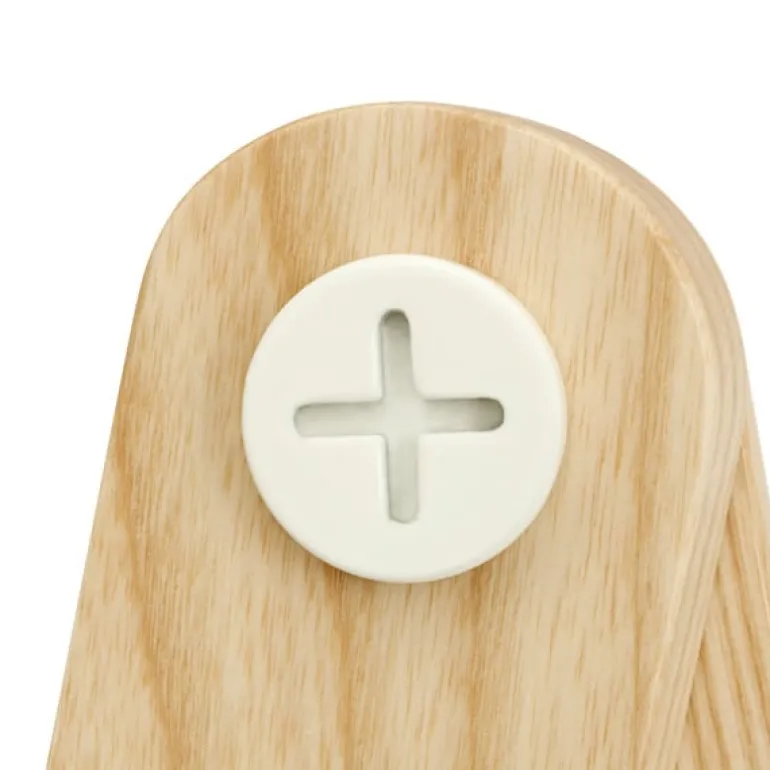 Normann Copenhagen Toj clothes rack, large, white - ash