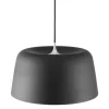Normann Copenhagen Tub pendant, 44 cm, black