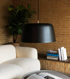 Normann Copenhagen Tub pendant, 44 cm, black