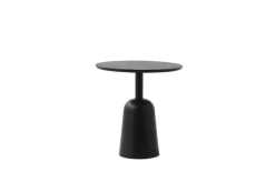 Normann Copenhagen Turn side table 55 cm, black