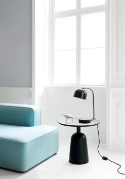 Normann Copenhagen Turn side table 55 cm, black