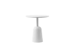 Normann Copenhagen Turn side table 55 cm, warm grey