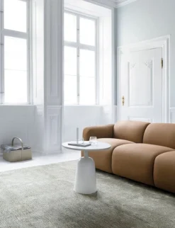 Normann Copenhagen Turn side table 55 cm, warm grey