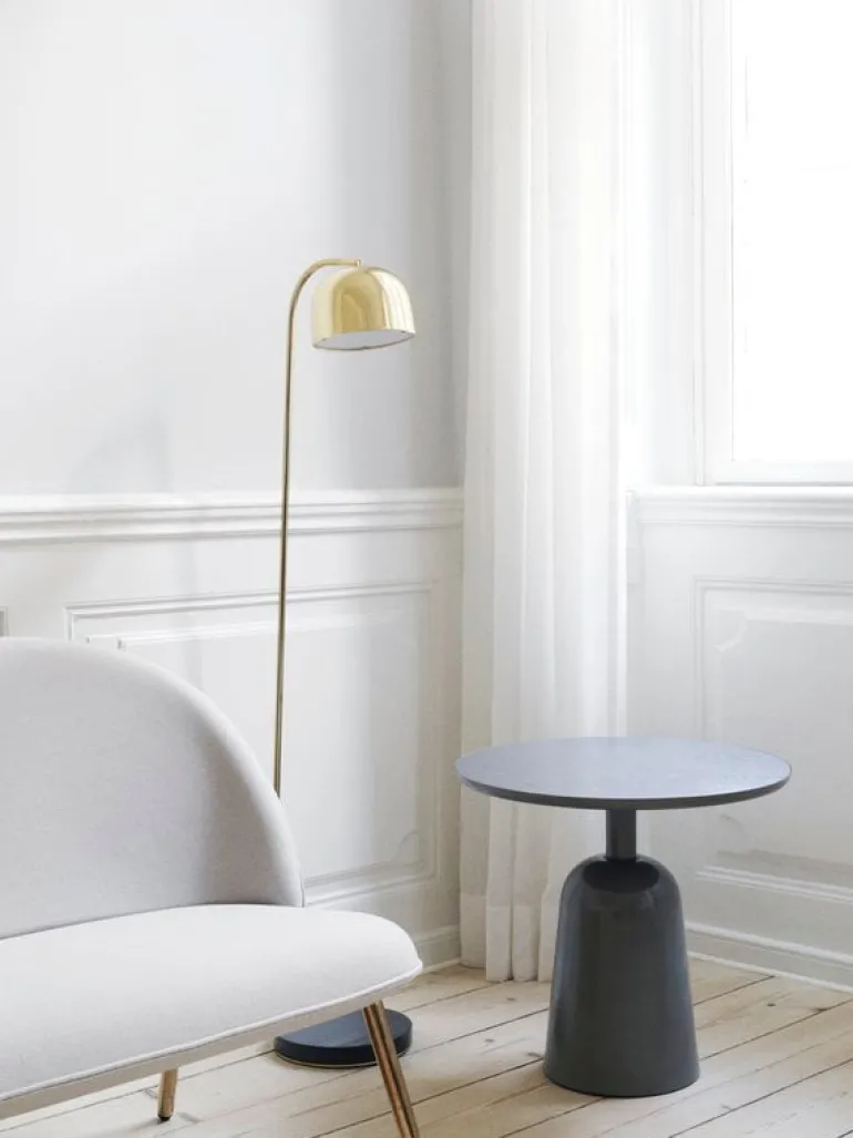 Normann Copenhagen Turn side table 55 cm, grey