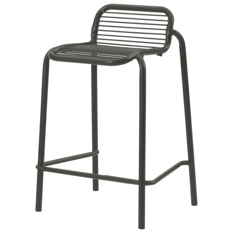 Normann Copenhagen Vig barstool, 65 cm, dark green
