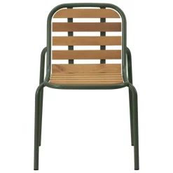 Normann Copenhagen Vig chair, Robinia wood - dark green