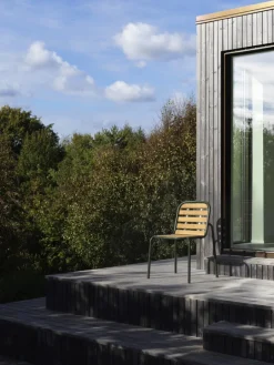 Normann Copenhagen Vig chair, Robinia wood - dark green