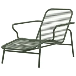 Normann Copenhagen Vig chaise longue, dark green