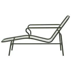 Normann Copenhagen Vig chaise longue, dark green