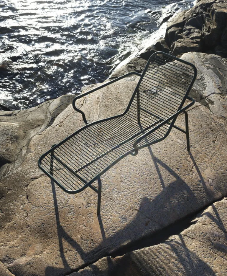 Normann Copenhagen Vig chaise longue, dark green