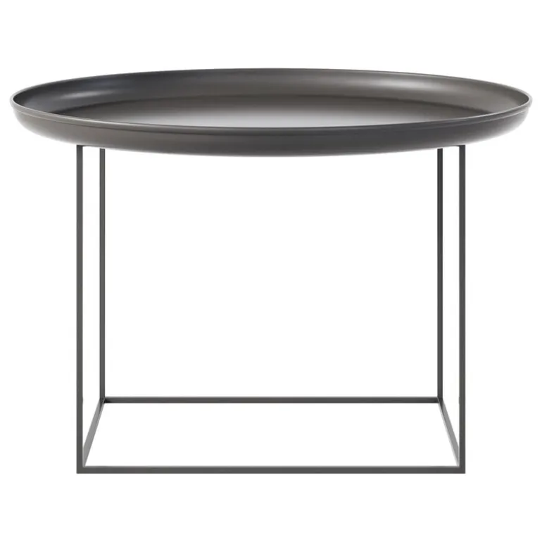 NORR11 Duke coffee table, 70 cm, earth black